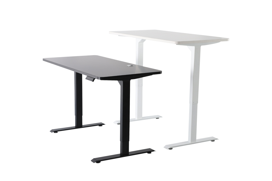 WK-2AR2 Smart Stående Elektrisk Dobbeltmotor Løftebord Computer Skrivebordsstativ